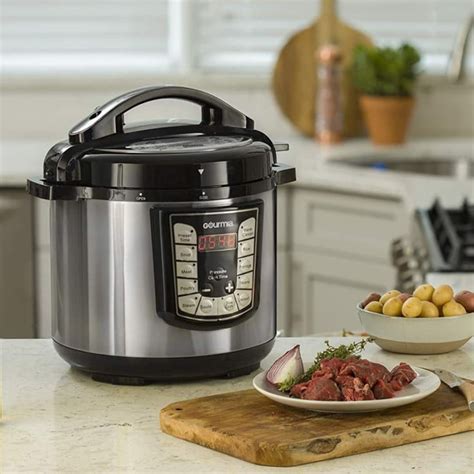 Morningsave Gourmia 6 Quart Pressure Cooker With 10 Preset Cook Modes