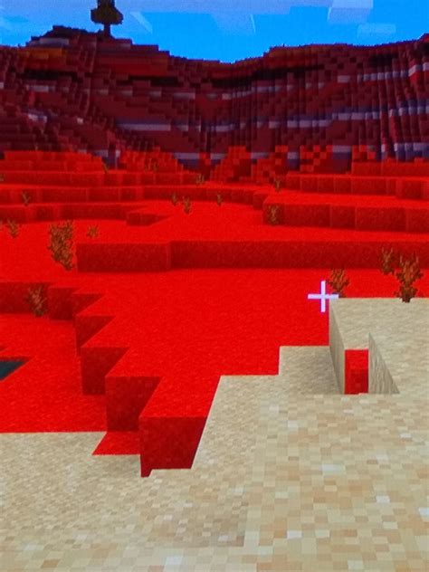 Has Red Sand Always Been That Orange Sorry For Quality Rminecraft