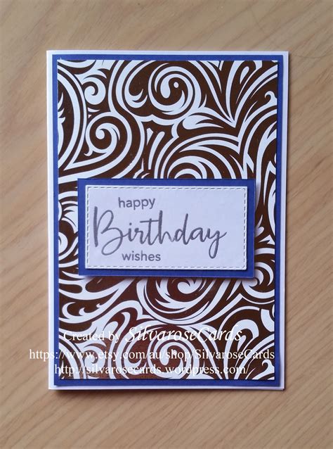 Happy Birthday Silver Foiled Embossed Handmade Card Etsy Cards Cards Handmade Happy Birthday