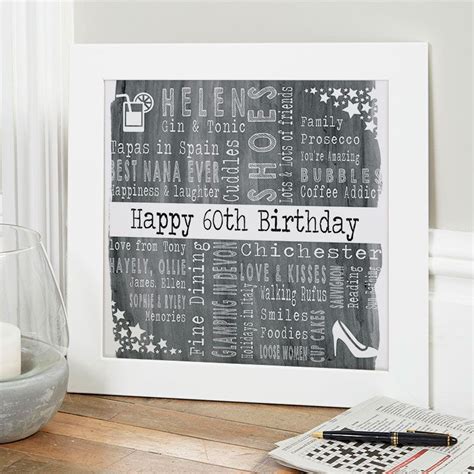Check spelling or type a new query. 60th Birthday Gift for Her of Favourite Things With ...