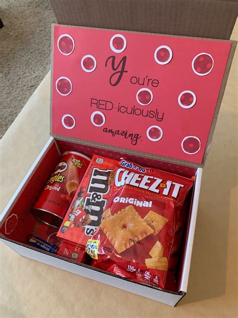 Care Package: You're RED-iculously nice | My Inspiration Corner