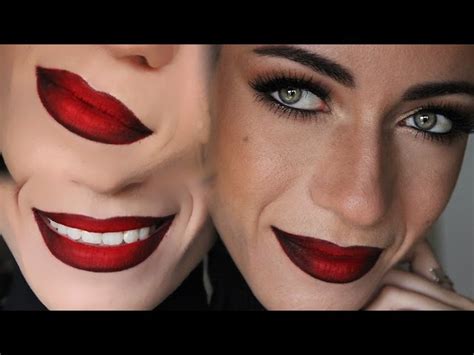 Dark Red Lips Tutorial Lipstutorial Org