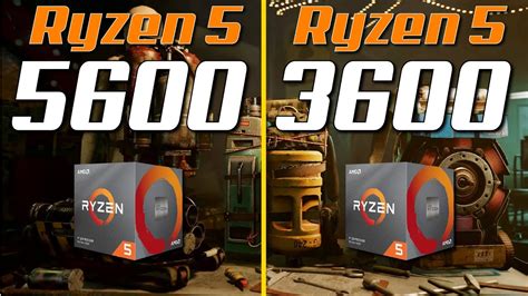 Ryzen 5 5600 Vs Ryzen 5 3600 Gaming Test Youtube