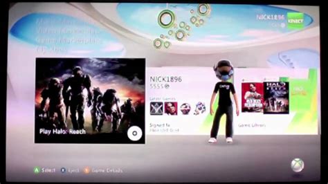 Xbox 360 Fall 2010 Kinect Dashboard Update Youtube