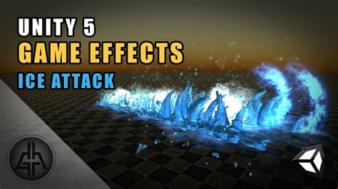 Unity 5 Game Effects Vfx Ice Attack Unity Tutorials Game Effect