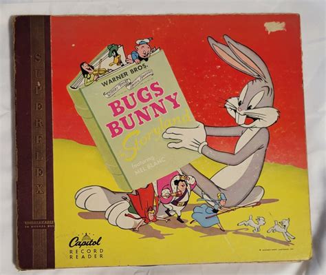 Vintage Warner Bros Bugs Bunny Storyland Records 1949 Capitol Etsy