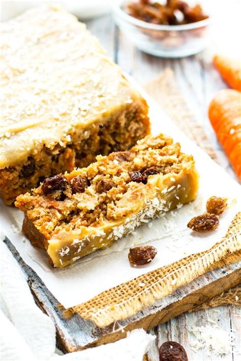 Leavened bread with honey and goats' cheese was in fact, the original cheesecake! Super Moist Vegan Carrot Cake Loaf | Recipe | Vegan carrot ...