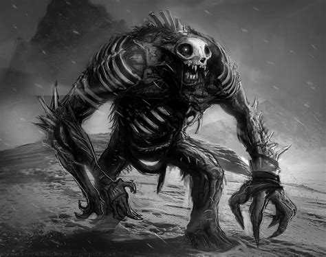 Flesh Golem Creature Concept Mythological Creatures Monster Art