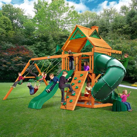 Wooden Swing Sets Tagged Gorilla Playsets Nj Swingsets