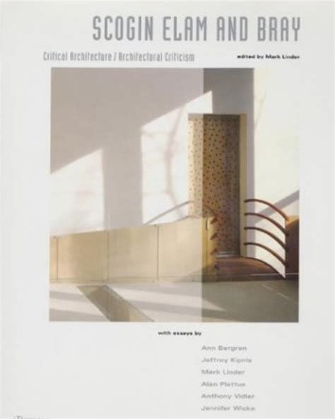 Scogin Elam And Bray Critical Architecturearchitectural Criticism