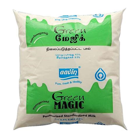 Buy Aavin Milk Green Magic From Online Freshlist Chennai Grocery Shop