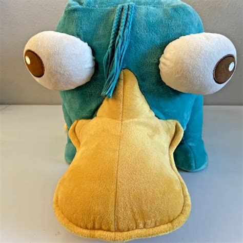 Disney Store Perry The Platypus 36” Jumbo Large Giant Plush Phineas