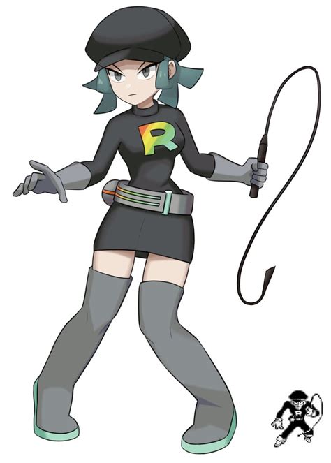 Team Rainbow Rocket Grunt Pokemon And More Drawn By Flowers Imh