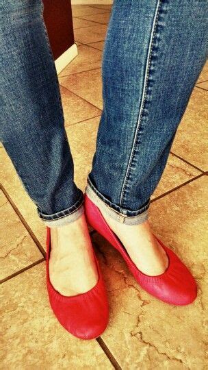 Red Flats Red Flats Pumps Heels Cute Fashion Zapatos Heel Moda