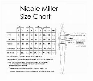  Miller Size Chart