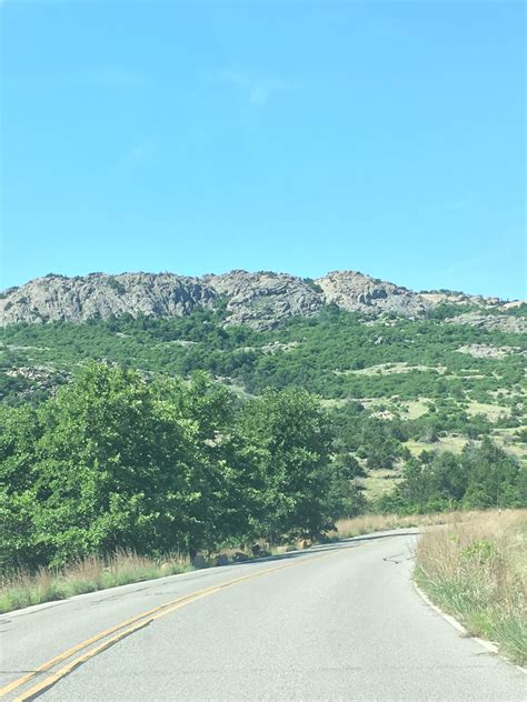 Late Spring In The Wichita Mountains Near Lawton Ok Wichita