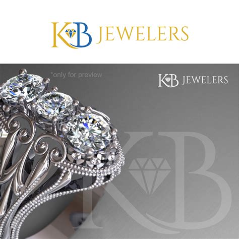 Elegant Playful It Company Logo Design For K B Jewelers By Well