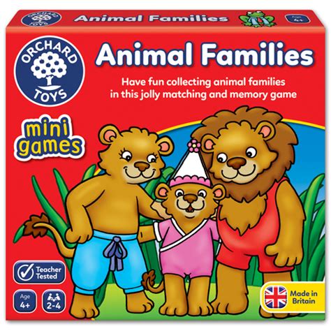 Animal Families Mini Game Toys Toy Street Uk