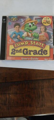 Jump Start 2nd Grade Deluxe 2 Cd Rom Set Windowsmac Early Learning