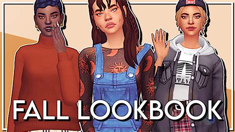 Sims 4 Fall Lookbook Tumblr Gallery