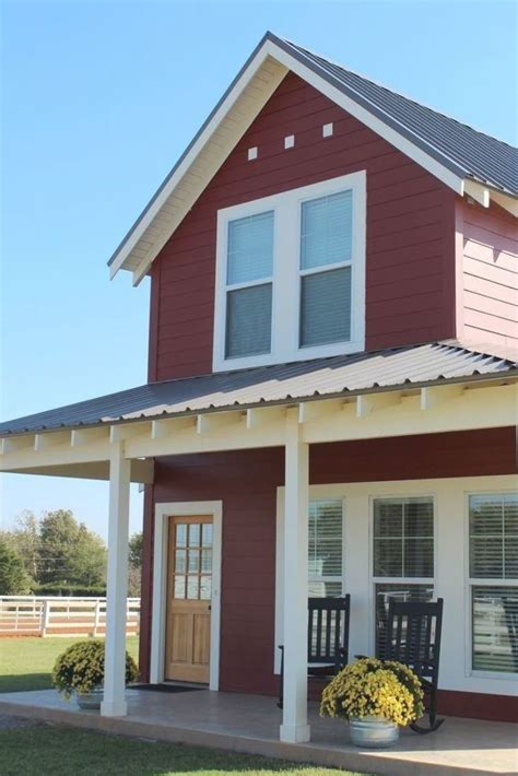 Three bestselling reds — benjamin moore hodley red, sweet rosy brown, and boston brick — are all very similar. Another dark metal roof with red siding. 64 Unique ...