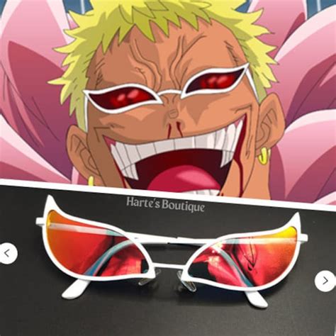 One Piece Doflamingo Glasses Etsy