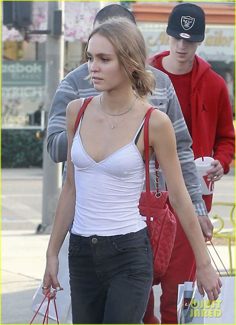Lily Rose Depp Boyfriend Ash Stymest Shop Around In La Photo
