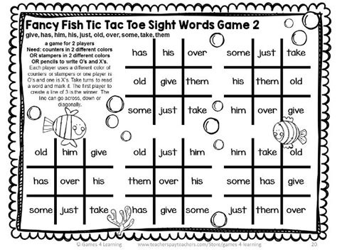 Dolch Sight Words Games First Grade List Bingo Dolch