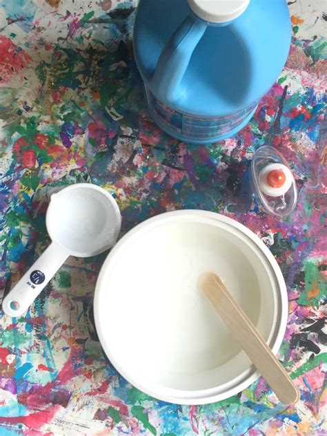 Mini Monets And Mommies Slime Recipes For Kids Process