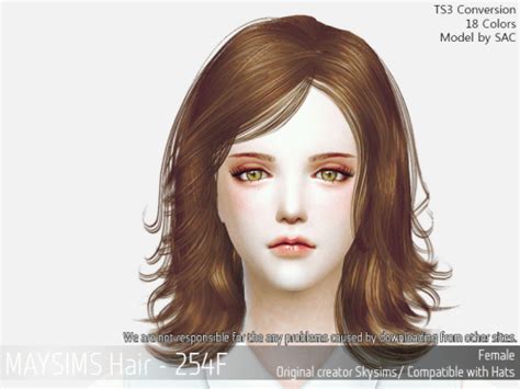 Messy Female Hair For The Sims 4 Spring4sims Womens Hairstyles
