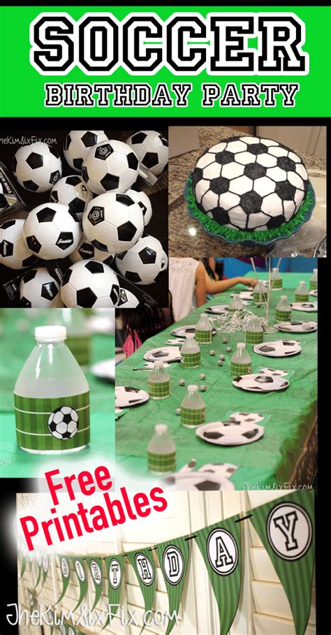 Soccer Birthday Party Ideas