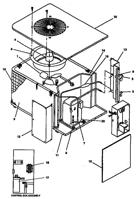 Goodman Condensing Unit Parts Model Cx241 Sears Partsdirect