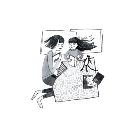 Bedtime Story — Brooke Smart Illustration Cute Drawings Of People