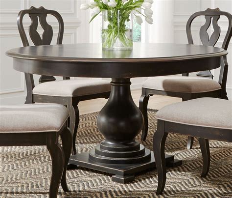 Round Pedestal Dining Room Table Square Kitchen Layout