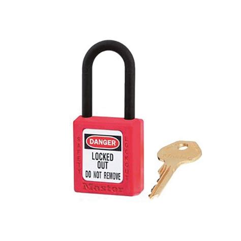 Lockout Padlock 38mm Body And 6mm Composite Nylon Shackle Rsis