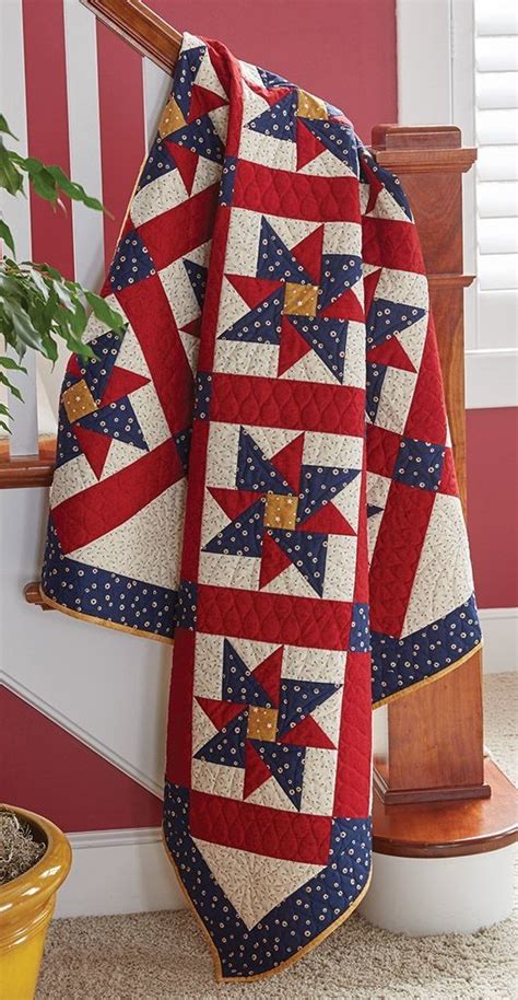 Flag Quilt Star Quilt Blocks Star Quilts Blue Quilts Easy Quilts