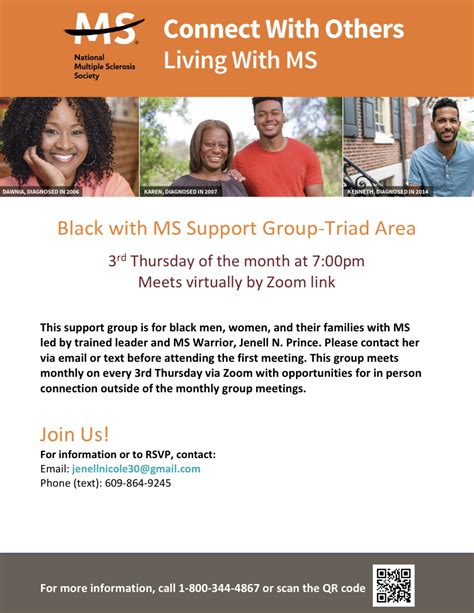 Black With Ms Support Group Triad
