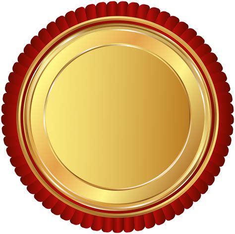 Gold Red Seal Badge Png Clip Art Image Gallery Yopriceville High