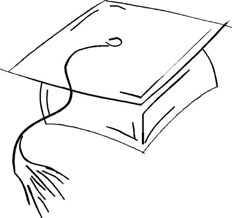Graduation Cap Drawing Images And Pictures Becuo