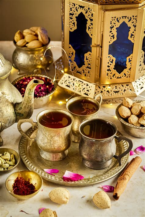 Kashmiri Kahwa Kashmiri Tea • Spoon Fork And Food
