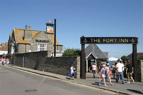 The Fort Inn Photo Picture Image Newquay Cornwall Uk