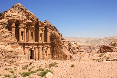 Petra The Rose Red Desert Stone City Breathe With Us