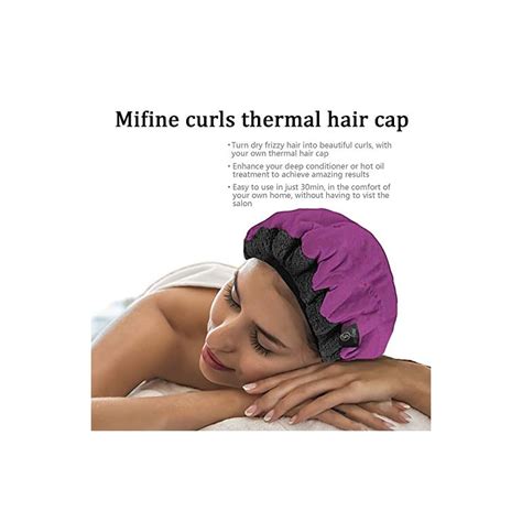 Heat Cap For Deep Conditioning Microwavable Heating Cap For Deep Conditioner Hair Steamer