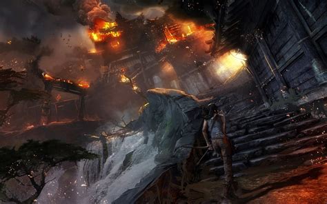 Lara Croft, Tomb Raider, video games, artwork | 2560x1600 Wallpaper ...
