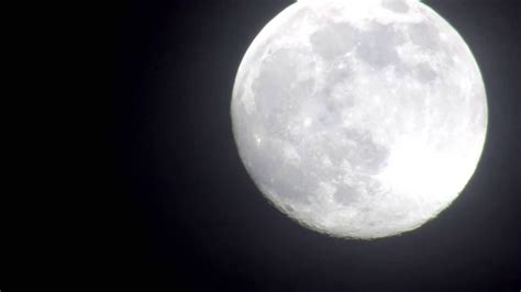 Beautiful Moon Close Up Youtube