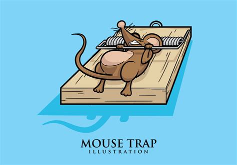 Mouse Trap Illustration 148450 Vector Art At Vecteezy