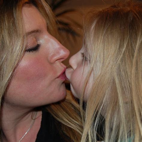 Mom Daughter Kissing On Lips Cumception