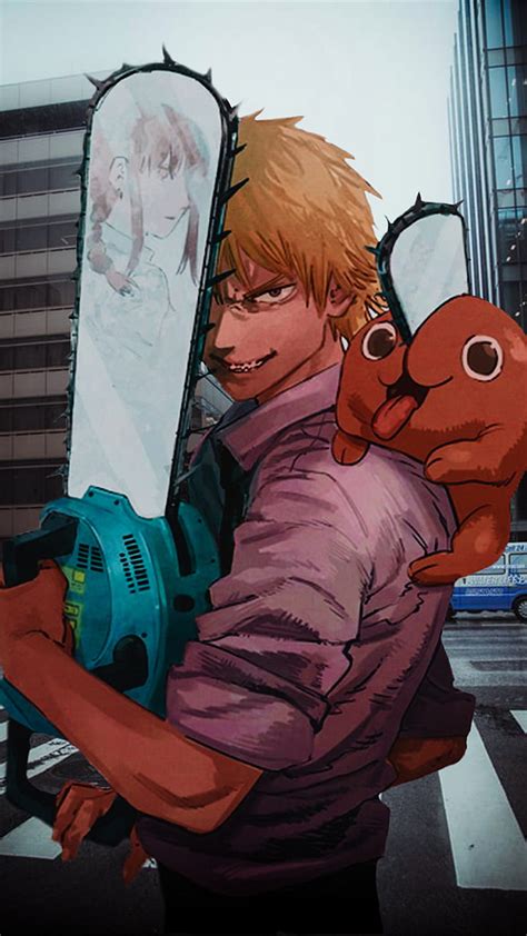 Denji Art Anime Edits Anime Chainsaw Man Hd Phone Wallpaper Peakpx