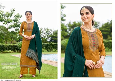 Cherry Inna Parampara Silk Salwar Suit Amazing New Catalogue 2022