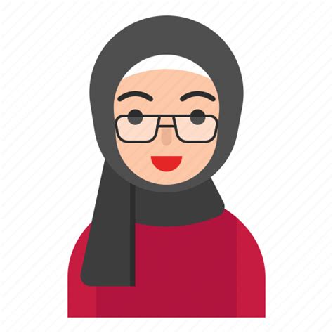 Avatar Hijab Muslim People Profile Woman Icon Download On Iconfinder